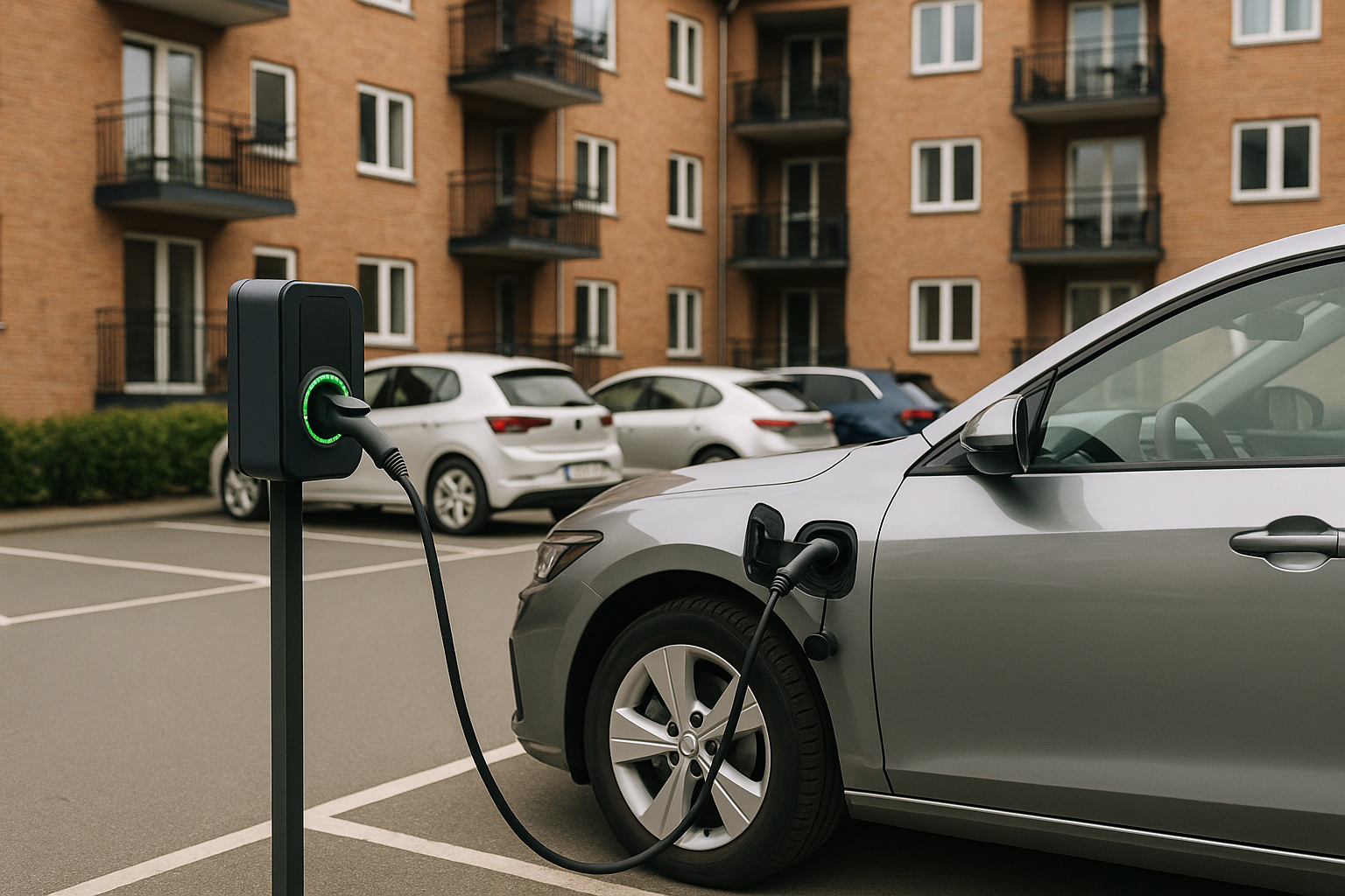 Fordele ved fælles ladeanlæg i foreningen: nem og bæredygtig elbilopladning for boligfællesskaber
