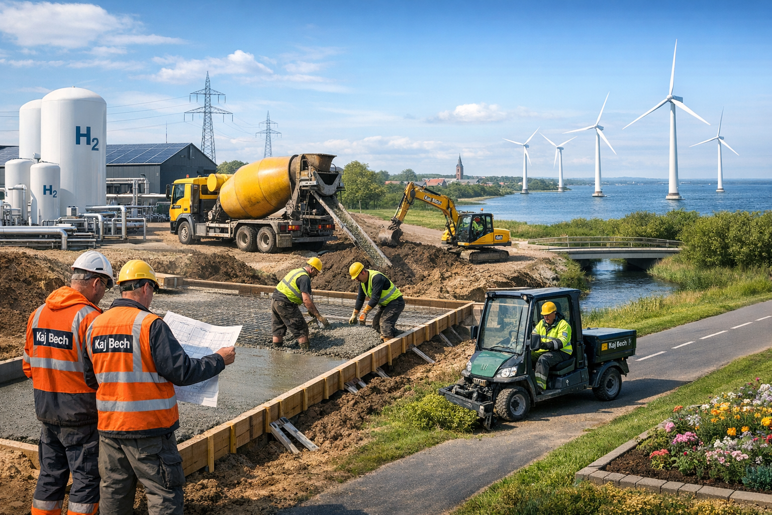 Bæredygtigt byggeri og infrastruktur i Vestjylland med Kaj Bech